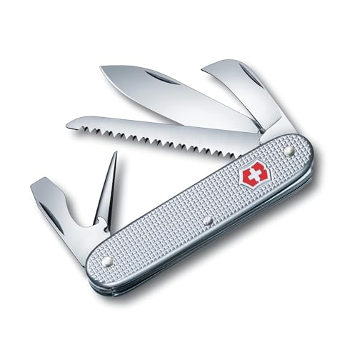 Victorinox Swiss Army Medium Pocket Knife 7 Functions Alox Scales