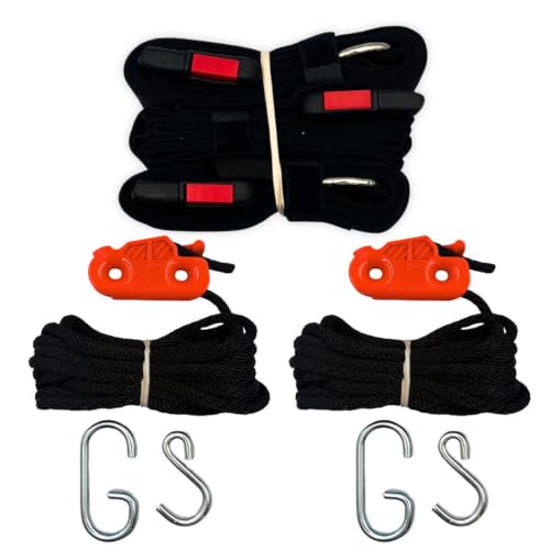 Kayak Ceiling Storage Hoist System - Heavy Duty Overhead Garage Rack