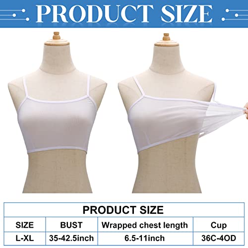 Women’s Sheer Bikini Tank Tops Set - Black, White, Blue | 6 Pack Summer Swimwear