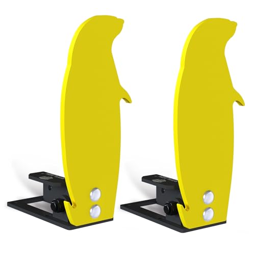 2 Pack Auto Reset Steel Shooting Targets 12.5x5.5 Inch Prairie Dog Silhouette AR500