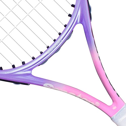Senston 25 Inch Kids Tennis Racket with Cover - Pink, Junior Tennis Racket for Boys & Girls