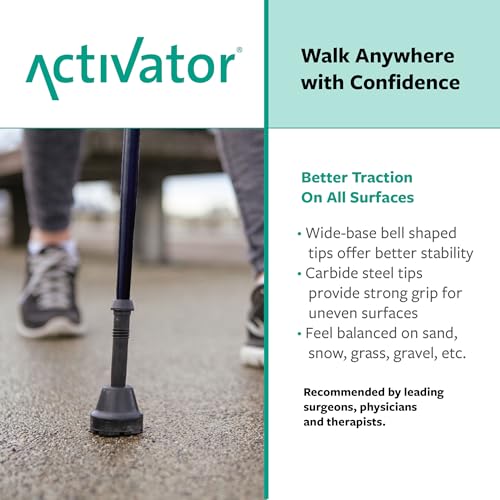 Adjustable Walking Poles for Balance & Rehab - Lightweight, Collapsible, Ergonomic Handles