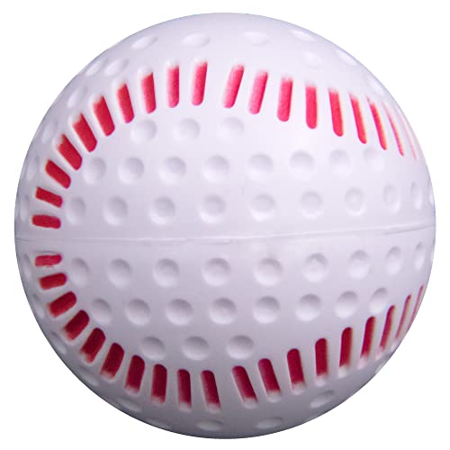 Baden 12-Pack Dimpled Baseballs for Pitching Machines & Training