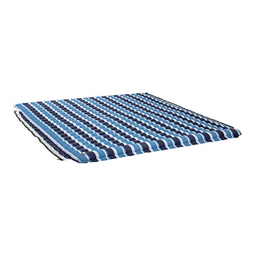 Aqua LEISURE Expandable 6’ x 6’ Water Float Mat – Heavy Duty Pool & Lake Lounger, Connectable Pool Island with Carry Strap, Multiple Colors