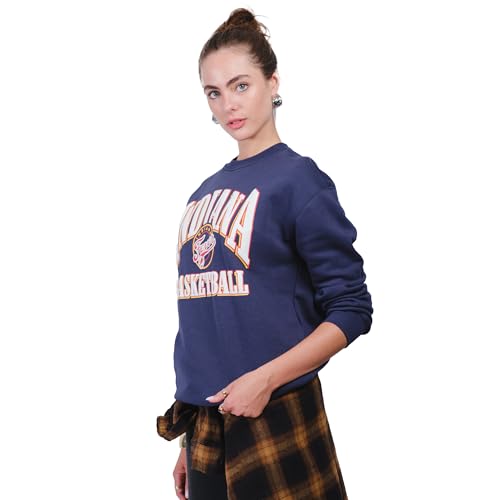 Women's WNBA Oversized Crew Sweatshirt - Indiana Fever Small Team Color