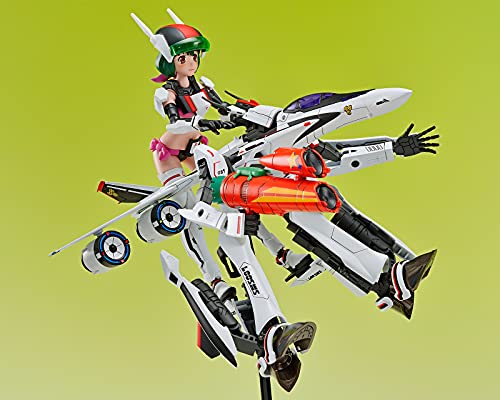 Aoshima Macross Frontier VF-25F Messiah Model Kit with Ranka Lee, Multicolor