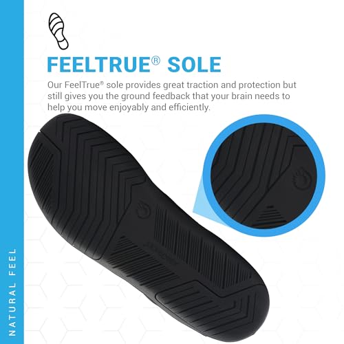 Xero Shoes Men’s Nexus Knit Zero Drop Workout & Lifestyle Sneakers - 10.5 Black/Black