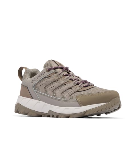 Columbia Women's Strata Trail Low Hiking Shoes - Kettle/Blush Rose, Lightweight & Supportive
