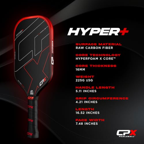 Red 16mm Full Foam Pickleball with Hyperfoam X Core™ Technology - Hyper+ Series