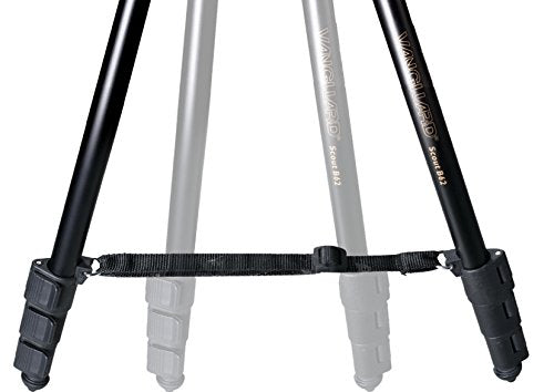 Vanguard Scout B62 Bi Pod with V Shaped Rotating Yoke, Quick Flip Leg Locks, Foam Hand Grips