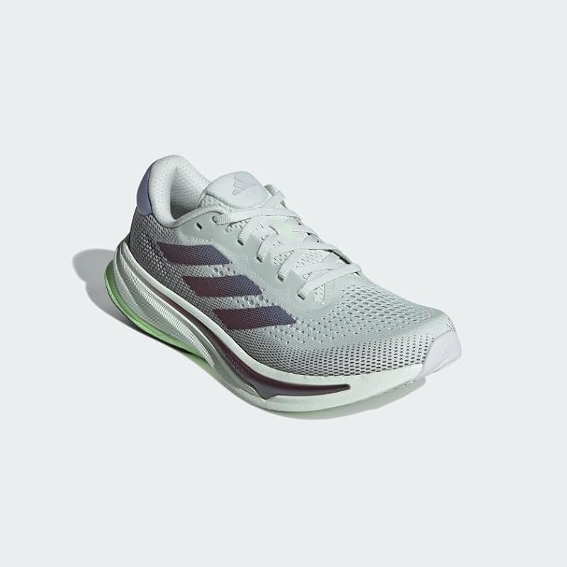 Adidas Supernova Rise 2 Running Shoes Dreamstrike+ Midsole Rubber Outsole - Crystal Jade/Aurora Met./Silver Dawn