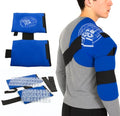 Youth PRO ICE Shoulder & Elbow Ice Therapy Wrap for Kids - Reusable Cold Pack Included