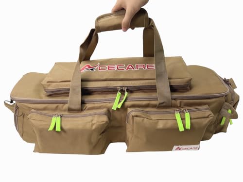 Acecare Large PCP Air Tank Backpack with Pouches - Paintball & Scuba Tank Carrier