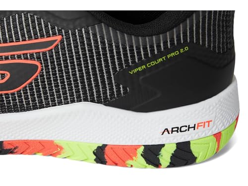 Skechers Men’s Viper Court Pro 2.0 Pickleball Shoes - Black Multi 11.5