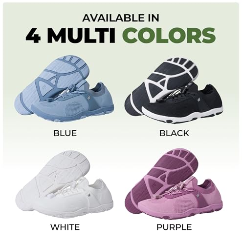 Wide Toe Box Hiking Shoes for Women and Men - Theora Pro Zero Drop Black 9-9.5 Women / 7-7.5 Men