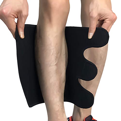 Calf Brace Shin Splint Compression Sleeve (1 Pair) XXX-Large - Adjustable Calf Support