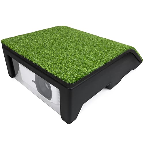 Golf Simulator Projector Cover with Turf Floor Mount for LED Projectors