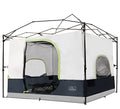 Black Camping Inner Tent for Pop Up Canopy - Vented Roof, Fits 10x10