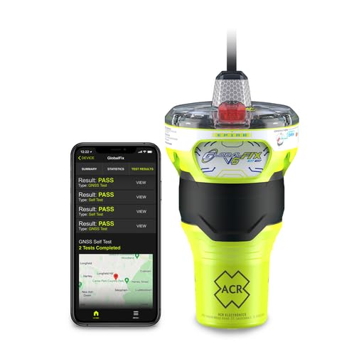 ACR GlobalFix V6 EPIRB Satellite SOS GPS Marine Safety Beacon