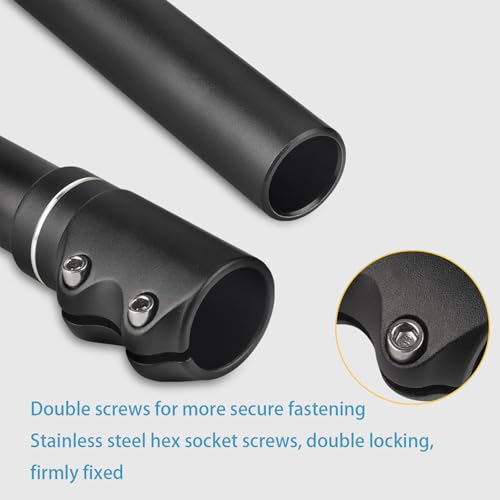 Bike Fork Stem Extender 180mm Adjustable Bicycle Handlebar Riser for MTB Road Bike
