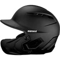 Marucci DuraVent Batting Helmet Black Senior NOCSAE Certified Baseball Helmet with Reversible Jaw Guard & Ventilation