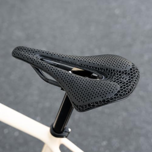 ROCKBROS Carbon Fiber Road Bike Saddle 145mm Ergonomic Comfort Seat