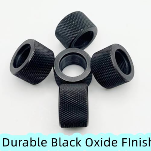 4 Pack Steel Thread Protectors 5/8-24 with Crush Washers for .308 LR308