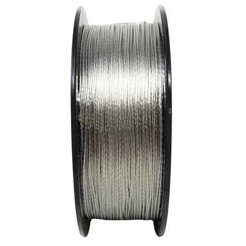 45LB Copper Fishing Line Trolling Wire - 600ft Corrosion-Resistant, Thin & Smooth
