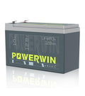 POWERWIN 12V 10Ah LiFePO4 Battery BT10 Battery UPS Backup Deep Cycle 128Wh Built-in BMS 4000+ Cycles for Solar Generator,Off-Grid Application ，Electric Toys， Emergency Power