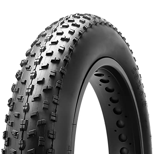 20x4.0 Inch Fat Bike Tire - Foldable Replacement for E-Bike & MTB, Off-Road