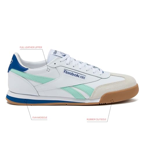 Reebok Campio XT Men's Sneakers White/Twilight Blue/Glitch Aqua US 6.5 Women/5 Men