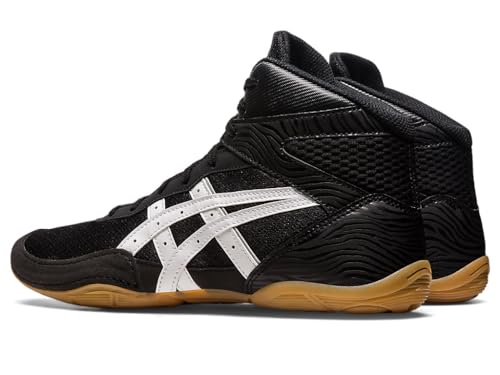 Asics Men's Matflex 7 Wrestling Shoes - 10.5 Black White