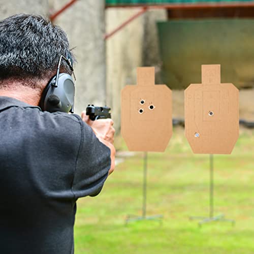Hungdao 40 Pcs Cardboard Shooting Targets 30 x 18 Inches for Range & Training