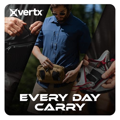 Vertx SOCP Tactical Fanny Pack - Black Waistpack for Outdoor & Everyday Use (One Size)