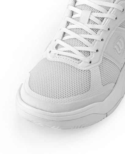 Pickleball Shoes for Men Wilson Pickle Pro 8 White - Comfortable & Supportive Court Footwear