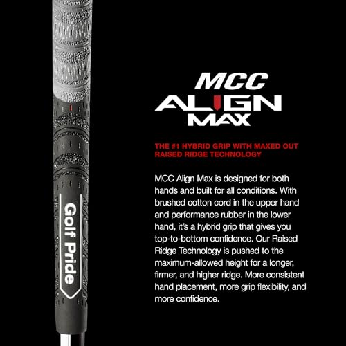 Golf Pride MCC ALIGN MAX Golf Club Grip Midsize & Standard 1-Pack