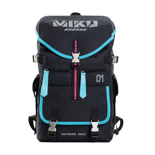 Miku - 22L Hatsune Miku Backpack Anime Travel Daypack for Fans