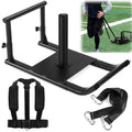 GADFISH Workout Fitness Sled, Weighted Sleds Push Gym Equipment for