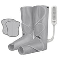 Light Gray Compression Leg & Foot Massager Boots - Circulation & Swelling Relief