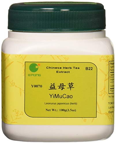 Yi Mu Cao Chinese Motherwort Aboveground Parts - 100 g Granules (E-Fong)