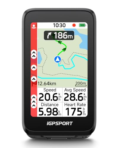 iGPSPORT BiNavi Air GPS Bike Computer 3.0'' Touch Screen Navigation