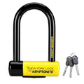 Kryptonite New York Fahgettaboutit Mini Bike U-Lock - Heavy-Duty 18mm Steel Shackle, High Security
