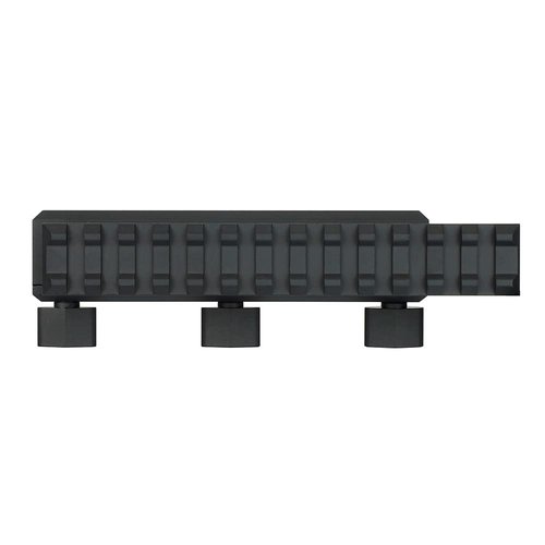ohhunt Picatinny Riser 1.1 inch Rail Riser Cantilever Design Thumb Tightening Style Black