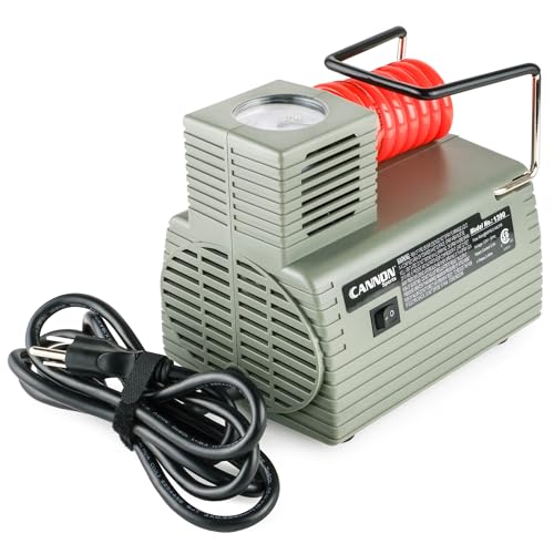 Cannon Sports Electric Ball Inflator Pump with Pressure Gauge - Fast, Portable, Multi-Use