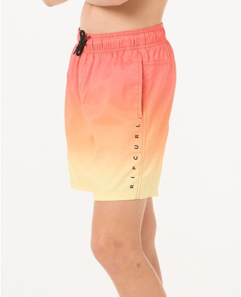 Rip Curl Boys' Fade Volley Boardshorts - Stylish Swimwear for Active Kids | Quick-Dry Fabric