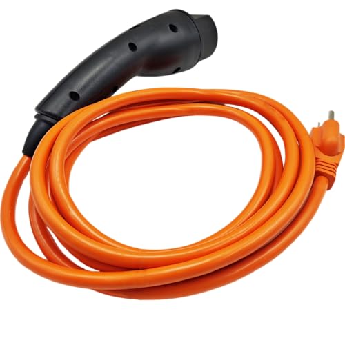 SPJIUQI ST-031016-PT 120V 3-Pin Charging Power Cord for Evolution ICON EV Golf Carts Charge Cable Assembly Replaces 2.04.0620
