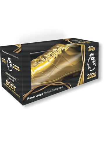 Premier League 2026 Golden Boot Trading Card Tin with 57 Collectible Cards