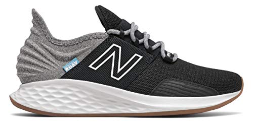 New Balance Women's Fresh Foam Roav Running Shoe - 8.5 Black Light Aluminum
