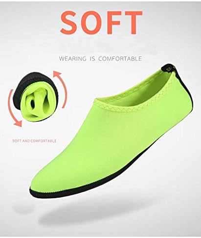 Skiennix Quick-Dry Water Shoes - Flexible Aqua Socks for Beach, Swim, Diving & Yoga | Lightweight & Comfortable