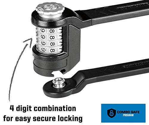 Kryptonite Keeper 585 Folding Bike Lock with 4-Digit Combination, 85cm